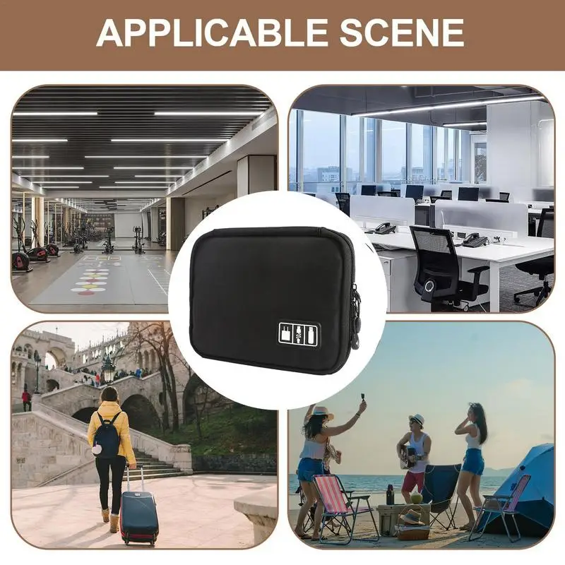 Cable Case Organizer Carrying Case Cord Travel Organizer Electronics Organizer Storage Organizer Cord Organizer Bag Portable