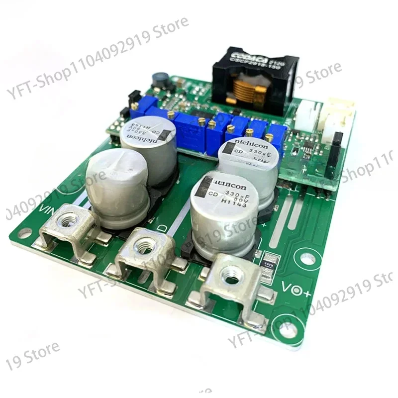 

DC-DC bidirectional buck-boost. Automatic buck-boost power supply. Battery charging. Constant voltage and constant current 80V