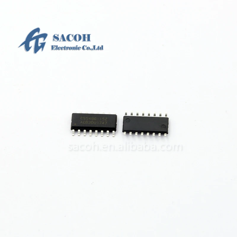 1PCS New Original CS5490-ISZ CS5490-ISZR CS5490-IS or CS5498-CZZ or CS5480-INZ CS5484-INZ SOIC-16 Two Channel Energy Measurement