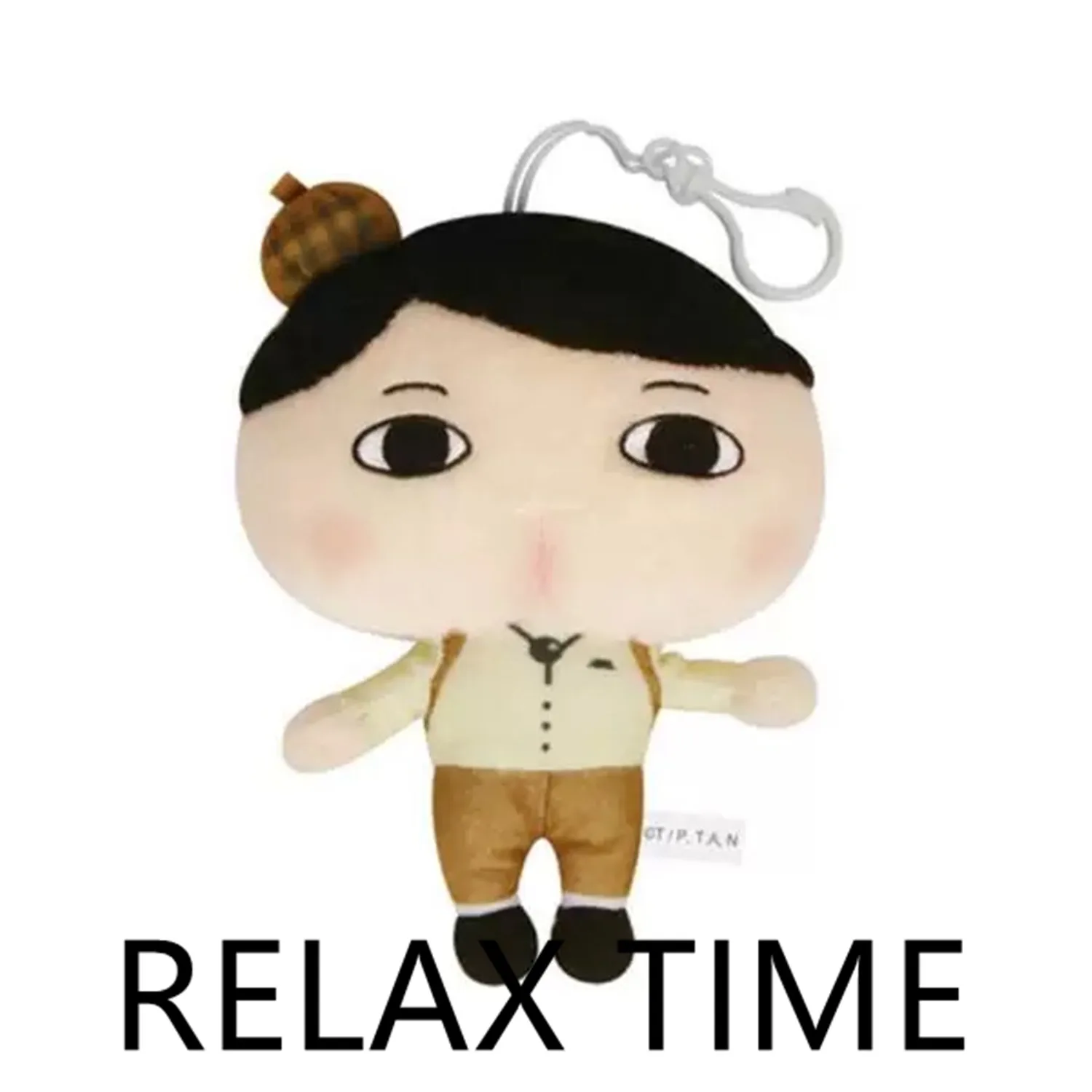 

New Cute Oshiri Tantei The Butt Detective Plush Key chain Kids Stuffed Toys Small Pendant For Children 15CM