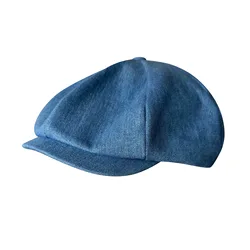 Breathable Cotton Newsboy Cap Octagonal Hat Vintage Casual Cap Solid Berets Visor Gatsby Flat Ivy Hat Men And Women 0010