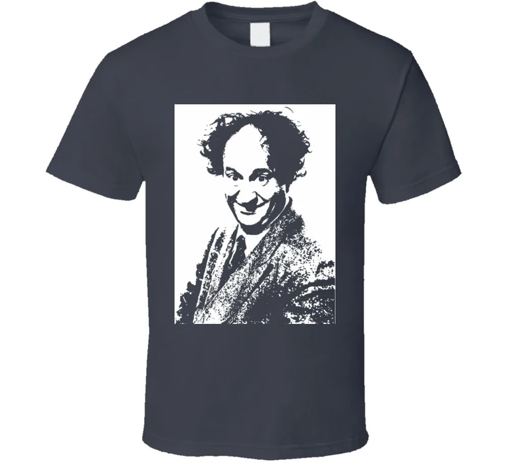 The Three Stooges Larry Fine classic comedy movie fan tshirt