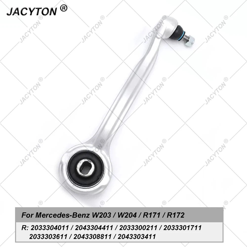 JACYTON Front Lower Suspension Bend Control Arm For Mercedes Benz C Class W203 W204 SLK R171 R172 2033303911 2033304011