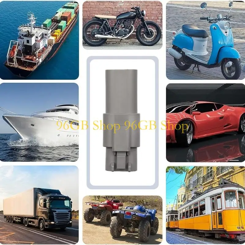 

96GB Automotive Connector Set Quick Install Vibration Proof 18-22 AWG 2 Pin Plug For Motorcycle Truck Marine Lighting Systems
