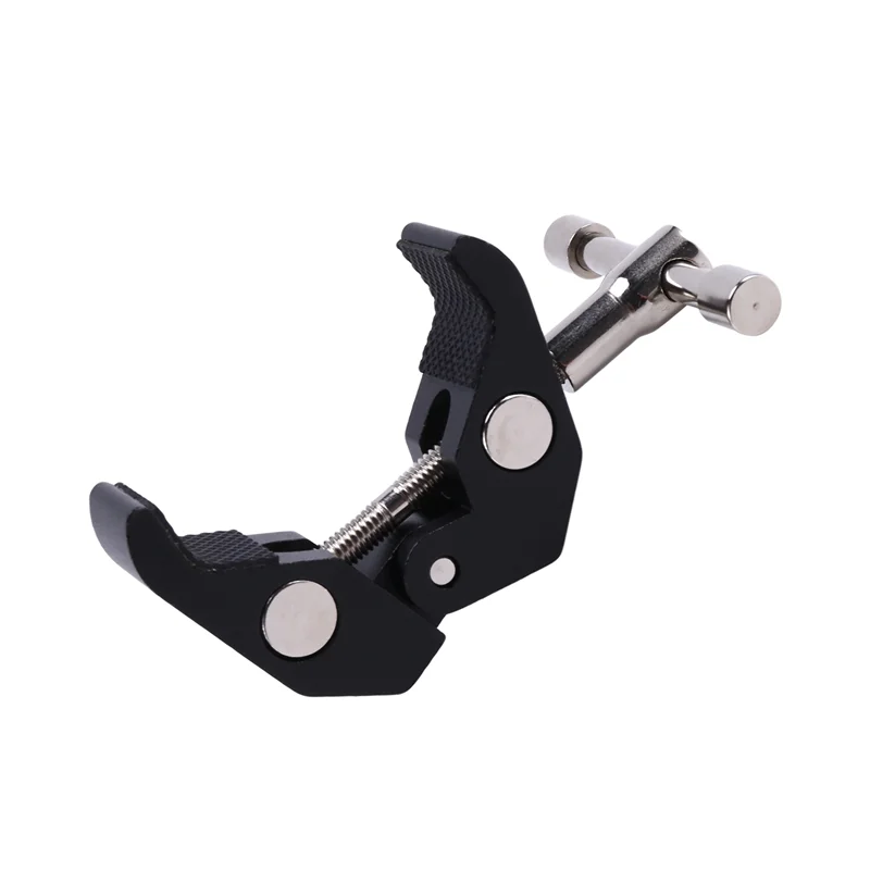 

8Pack Super Clamp Crab Clamp Photography With 1/4 And 3/8 Inch Thread Rod Clamp Pliers Clip 15Mm Rods