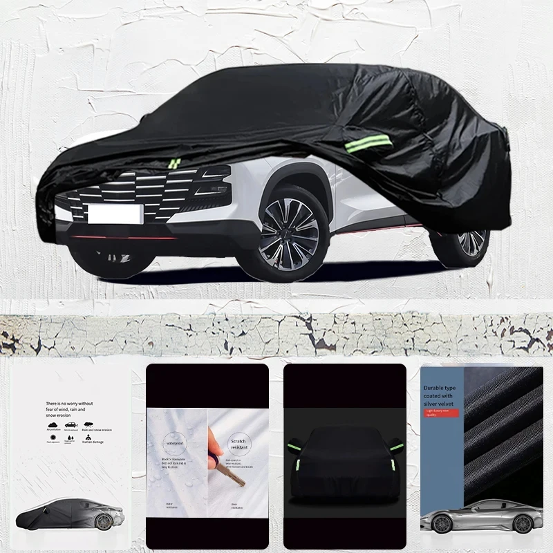 

For-Jetour-DASHING-Anti-UV-Sun-Shade-Rain-Snow-Resistant-Black-Cover-Dustproof-Car-umbrella-Full