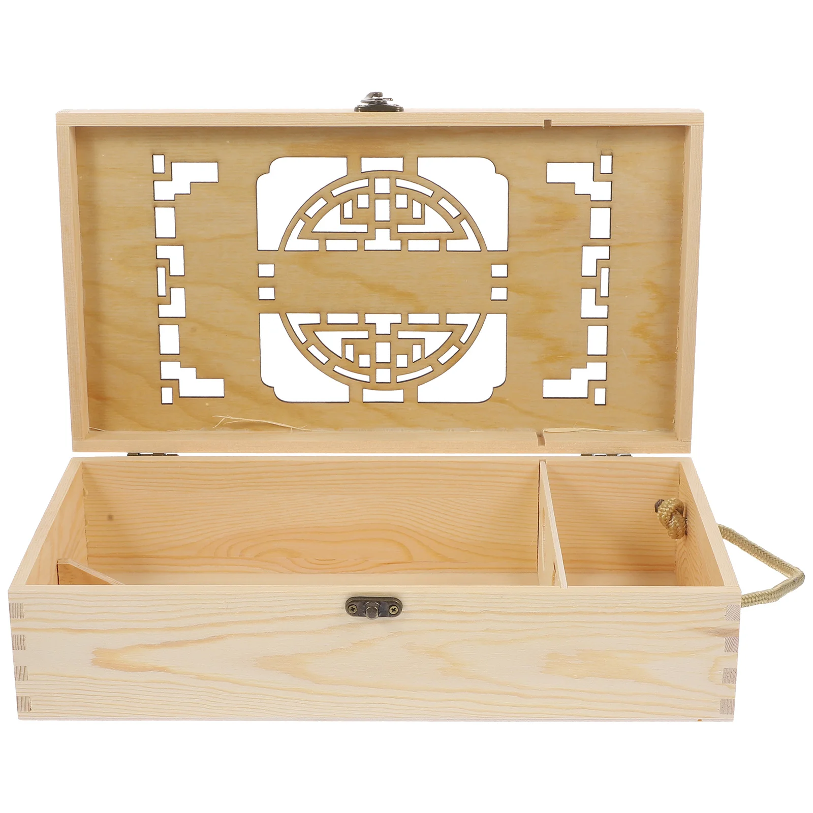 

Red Wine Gift Box Premium Wooden Wine Bottle Storage Case With Handle For Party Wedding Holiday Vintage Wooden Packing Box