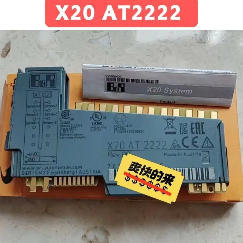 

Новый модуль PCL X20AT2222 Оригинальный оригинальный продукт