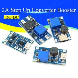 5Pcs MT3608 DC-DC Step Up Converter Booster Power Supply Module Boost Step-up Board MAX output 28V 2A for arduino diy kit