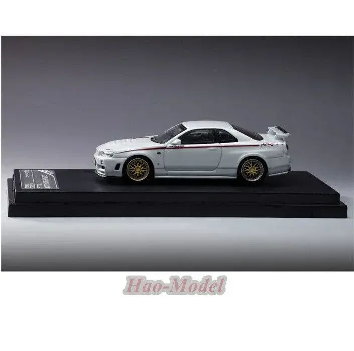 SH 1:64 For Nissan GTR Z Tune R34 Alloy Metal Diecast Car Model Simulation Toys Boys Birthday Gifts Hobby Display Collection