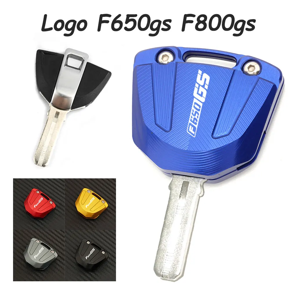 Custom Logo For BMW F650gs F650 F800 F 650 800 GS CNC Aluminum Key Cover Case Shell Protection Motorcycle Accessories