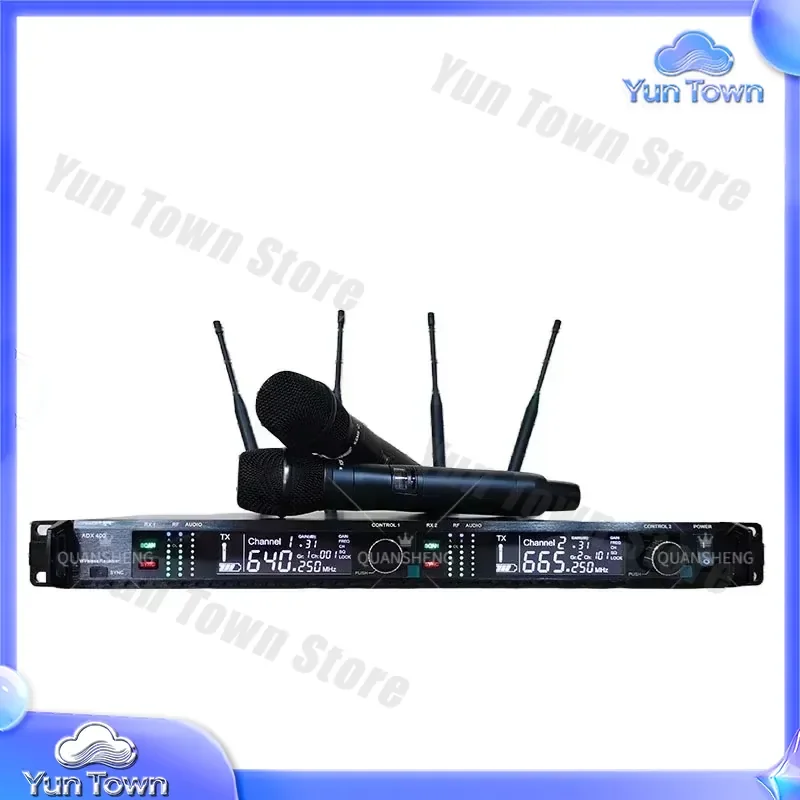 ADX400 KSM9 for Wireless Microphone System for Studio Microphone for Content Creator for Podcasting for Live Streaming for