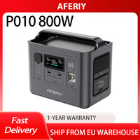 AFERIY P010 Portable Power Station, 3500+ Cycles LiFePO₄ Battery, 800W 512Wh Outdoor Generator, 8 Outputs, 1.5H Full Charge