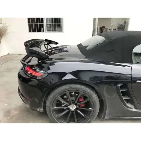 12 best sales porsche cayman 987 rear spoiler - №11