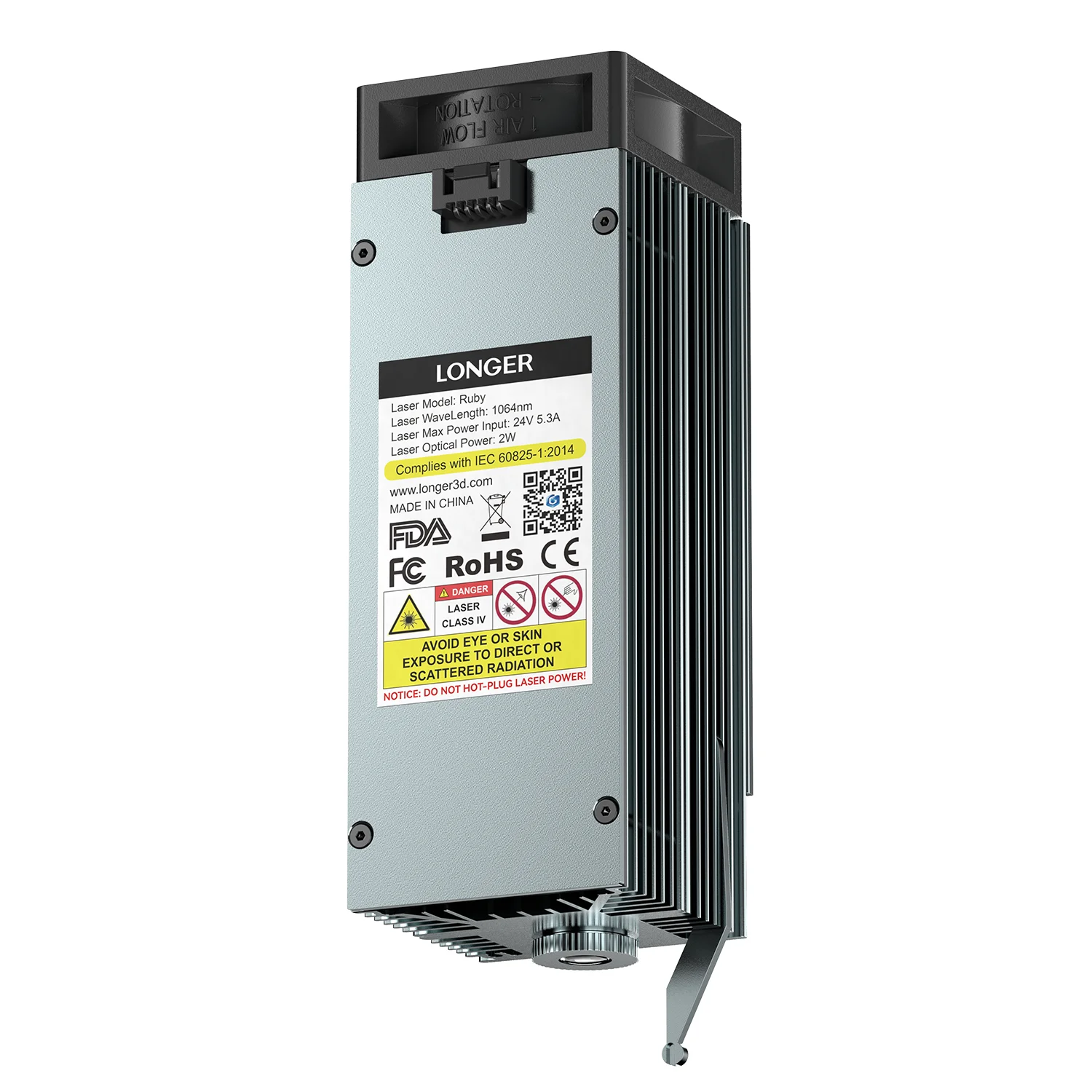 

LONGER Ruby Ultimate Pulsed Infrared Laser Module for Laser RAY5 5W/10W / RAY5 20W(3-pin)