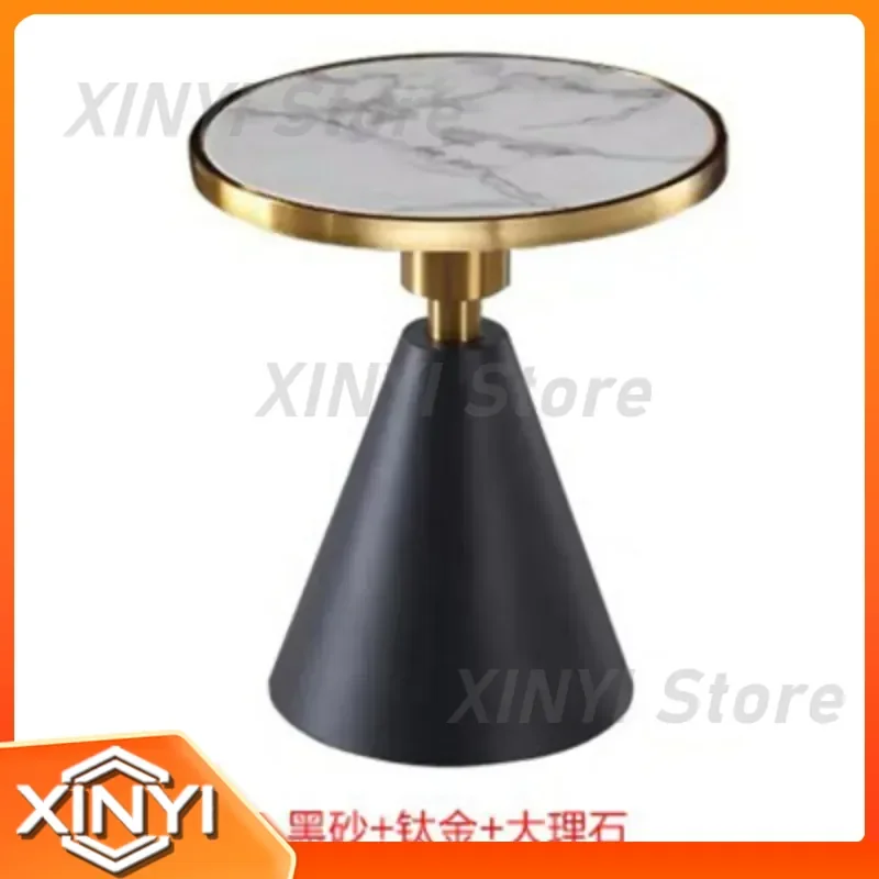 for Internet Celebrities Ins Light Luxury Creative Marble Small Coffee Table Tea Table Manufacturer Negotiation Table Foreign