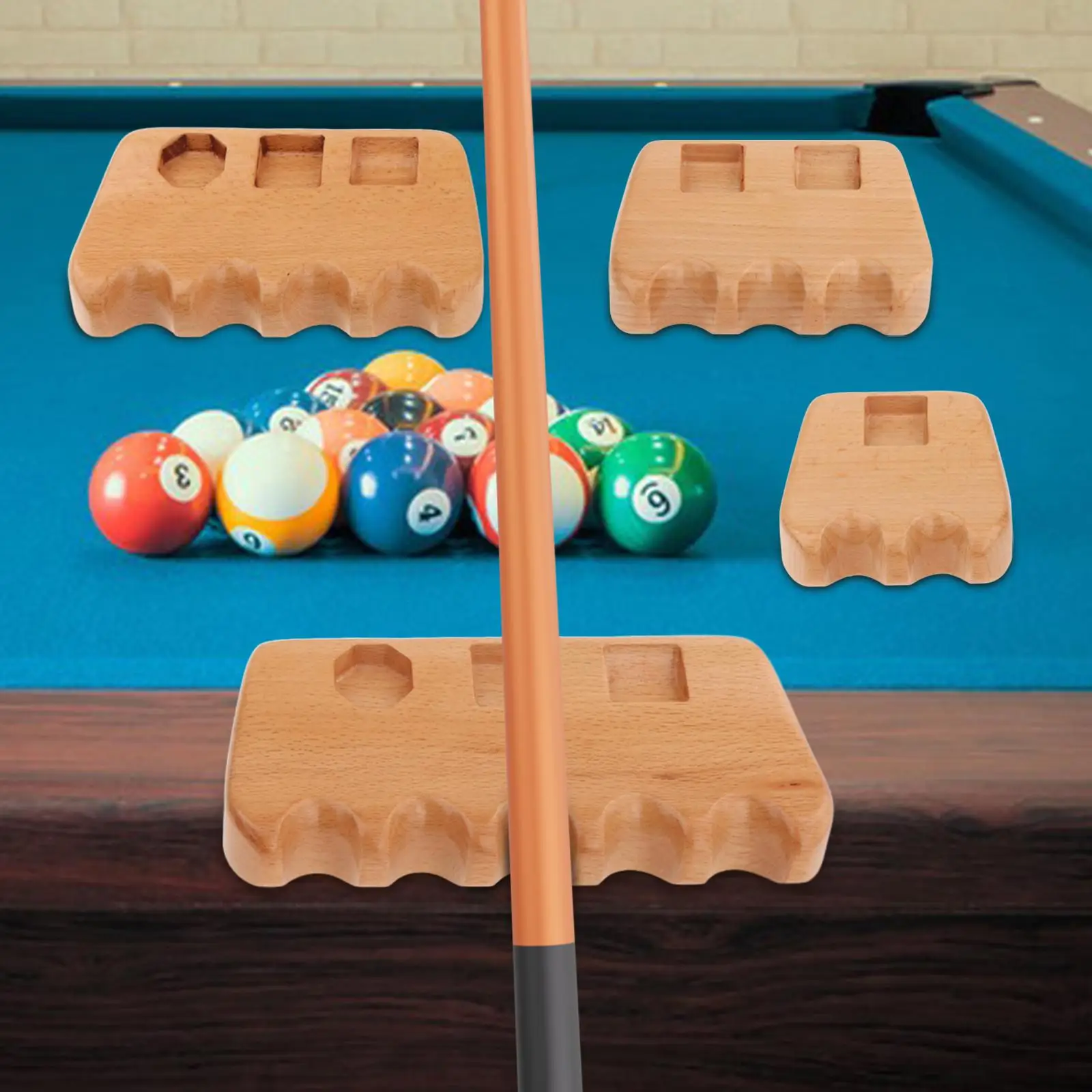 

Pool Cue Holder Practical Cues Claw for Club Billiard Room Community Center