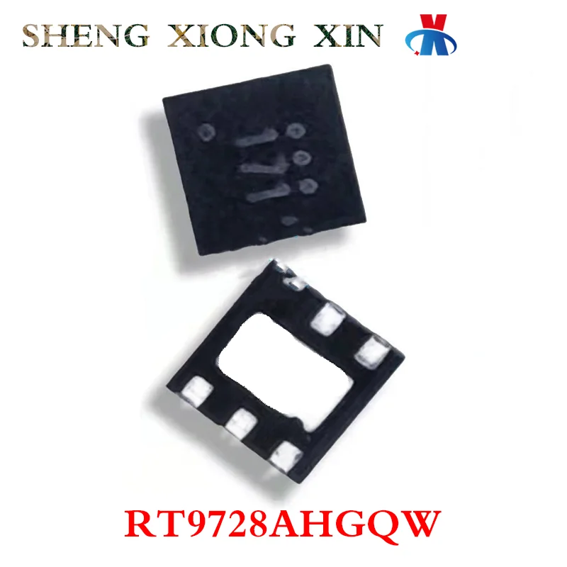 5pcs/Lot 100% New RT9728AHGQW WDFN-6 Power Electronic Switch RT9728 Integrated Circuit