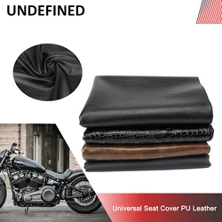 Motorcycle Seat Cover Waterproof PU Leather Anti Slipr Protector 70*100cm Wear-Resistant for ATV Scooter Electric Car Universal