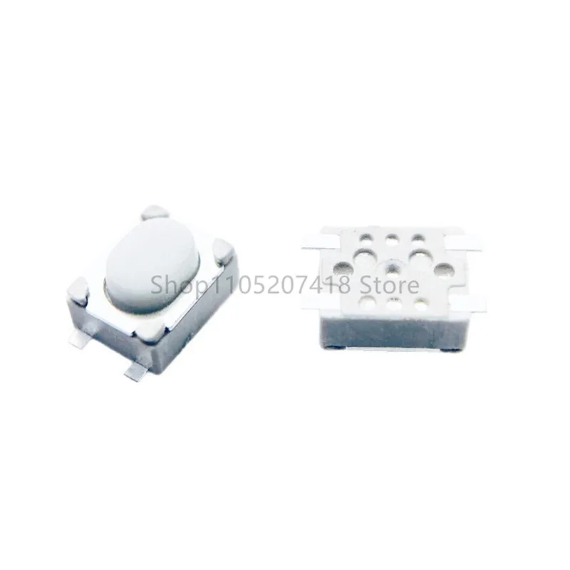 1000 SZTUK/PARTIA Przełącznik Tact SMD 3*4*2.5mm 4-pinowy Mikroprzełącznik Dotykowy Przyciskowy 3x4x2.5H Biały Przycisk do Pilotów Samochodowych — zdjęcie produktu 5