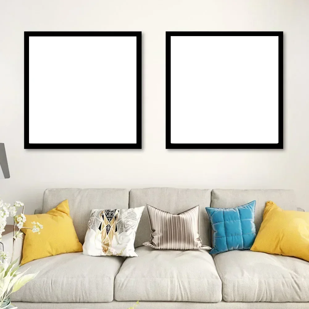 

Square Wooden Photo Frame For Wall Hanging Reusable Arts Wall Poster Frame Picture Hangers Kids Frames Decor Commemorative Gifts