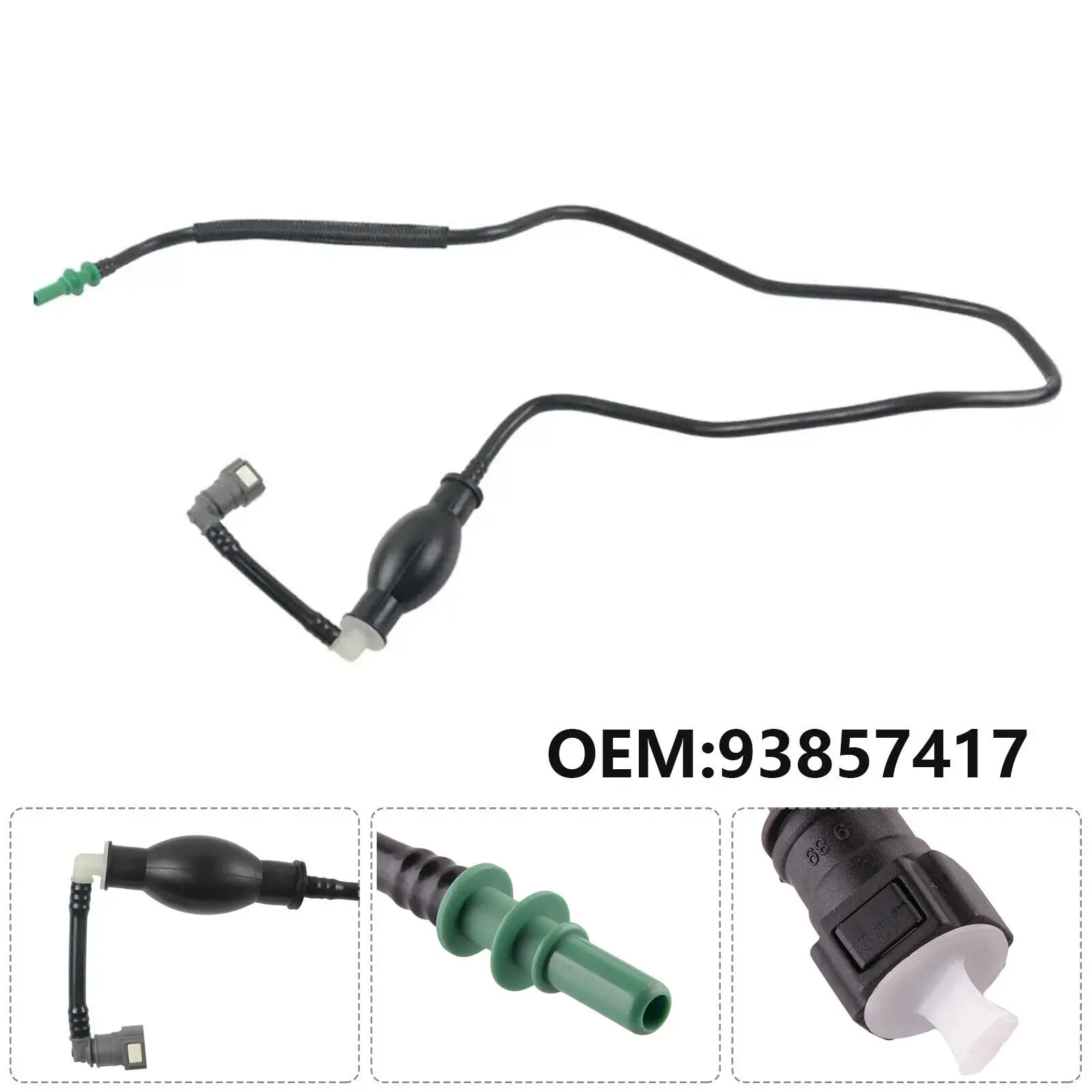 Diesel Primer Pump Fuel Pipe Hose for Trafic Vivaro Primastar 1.9 2000-2014 93857417, 4416876, 8200505325