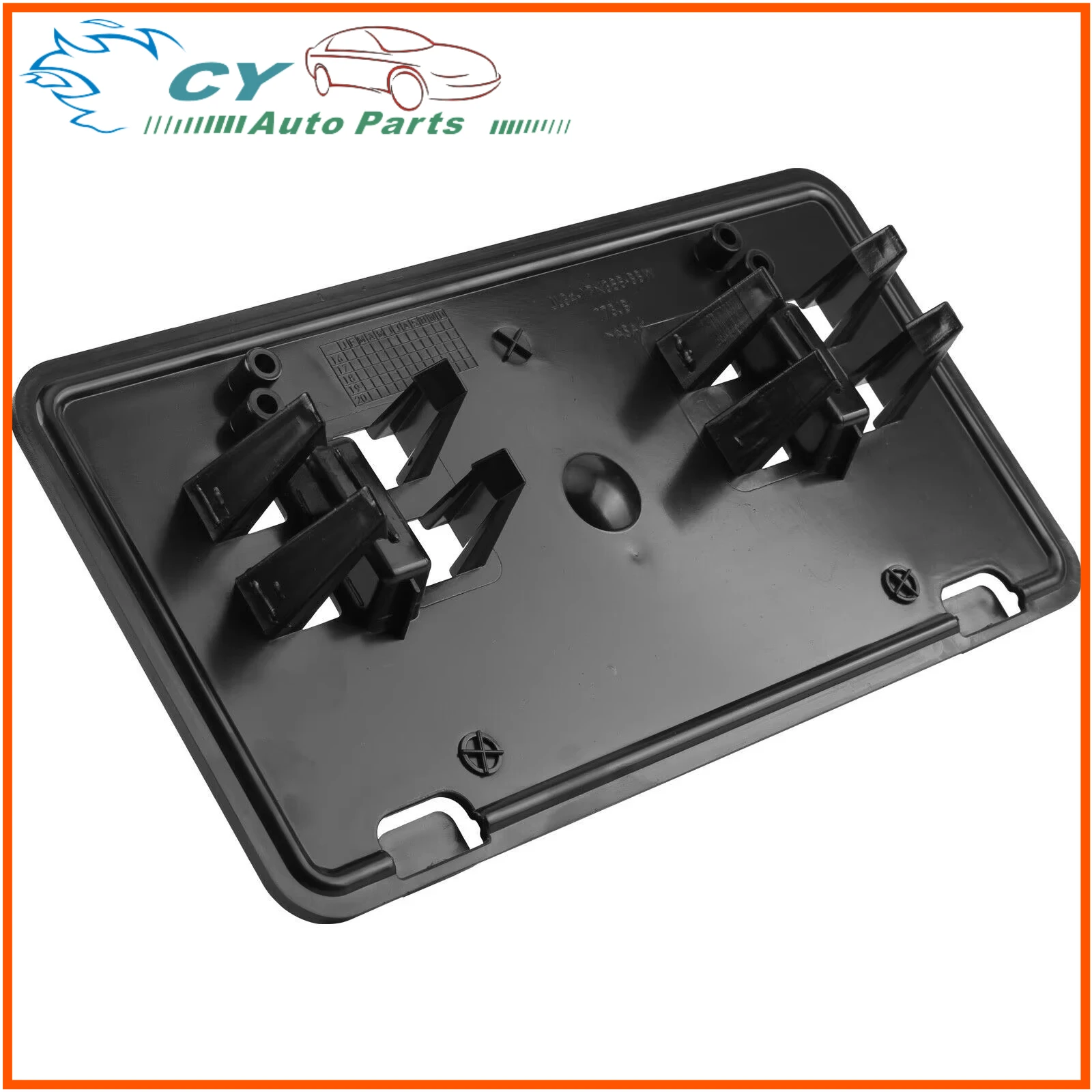 

For Ford Raptor (2018-2020) Bumper License Plate Mounting Bracket, Front Bar Guard Bracket & Lower Grille Bracket