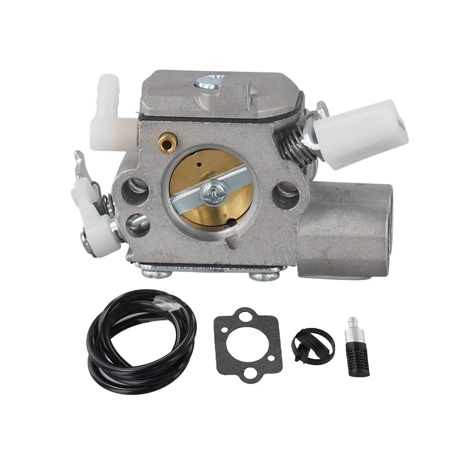 Outdoor Cutting Tasks White And Black Chainsaw Accessories Chainsaw Performance Improvement Fuel Filter Fuel Filter Replacement