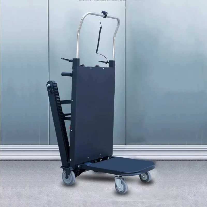 300kg Four-Wheel Platform Stair Climber Trolley Machine Electric Automatic Stair Climbing Cart