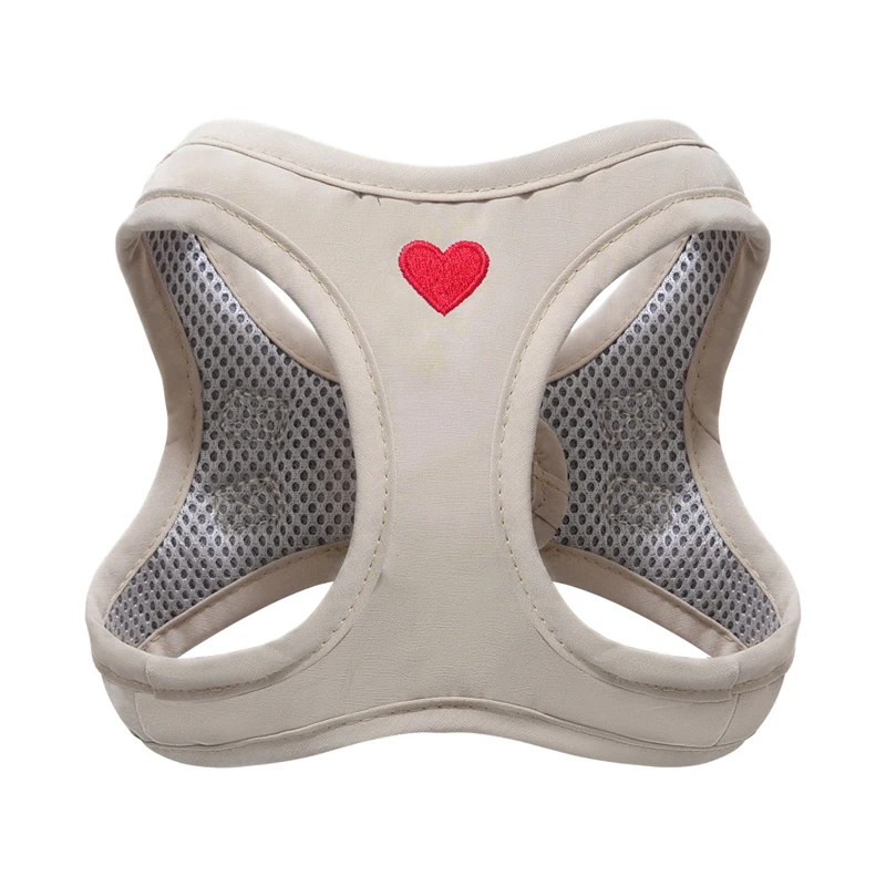 Hond Borst Rug Wandelen Hond Tractie Touw Tanktop Klein Hondennet Rood