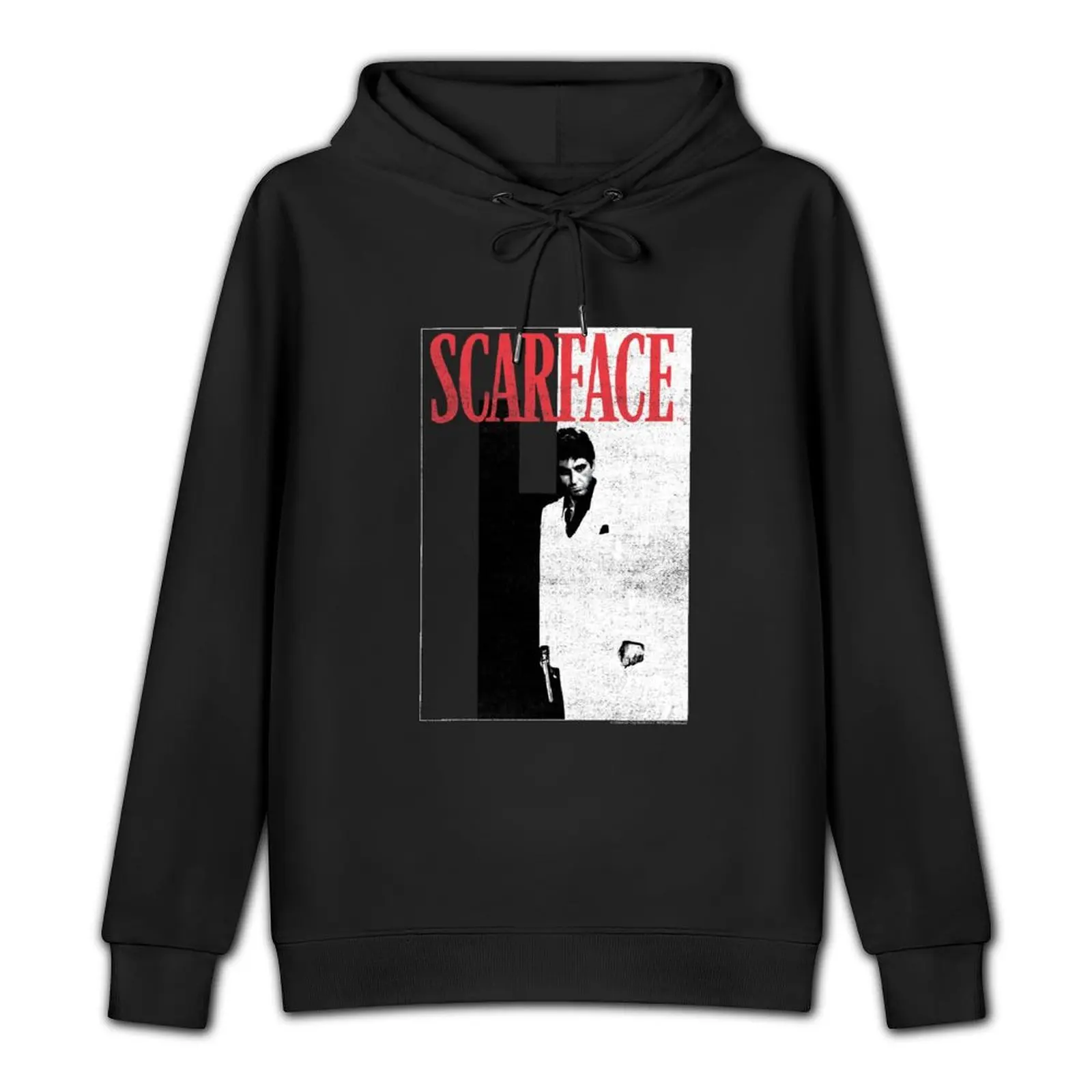 Scarface Two-Toned Movie Poster Pullover Hoodie men's winter sweater korean clothes korean autumn clothes hoodie for men