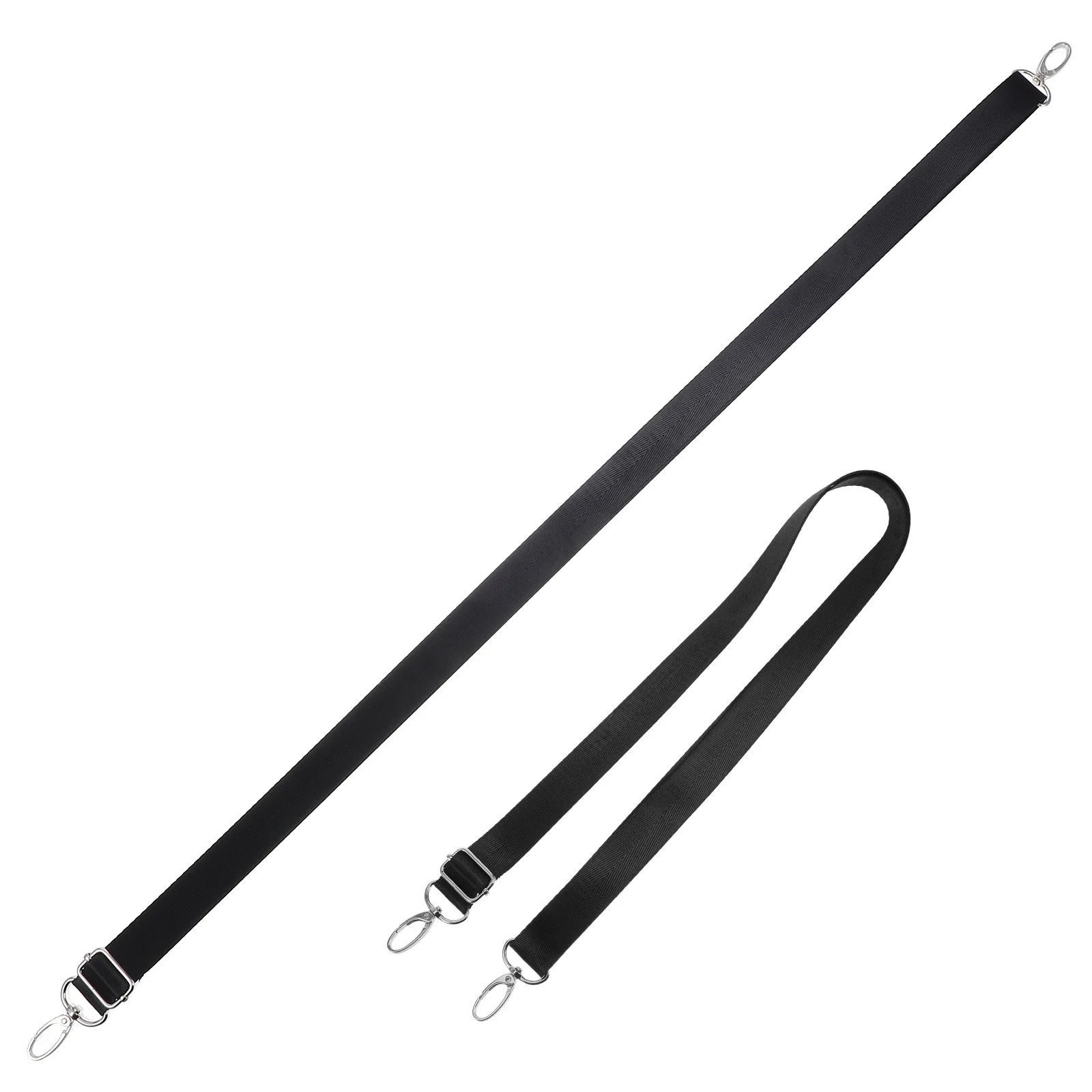 

2pcs Adjustable Elastic Leg Straps For Blankets Black Replacement Belt Fastener Snap Hook Durable Stretchy Fit Horse Care Horse