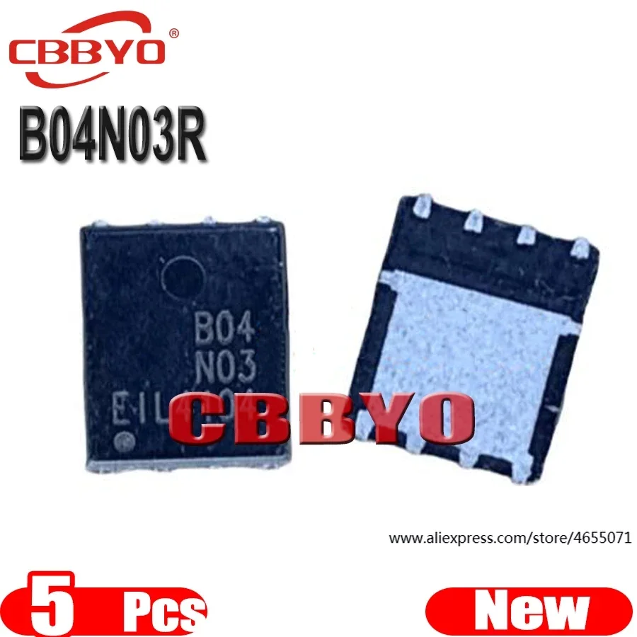(5 Stück) 100% neuer b04n03r n03r emb04n03r QFN-8 Chipsatz