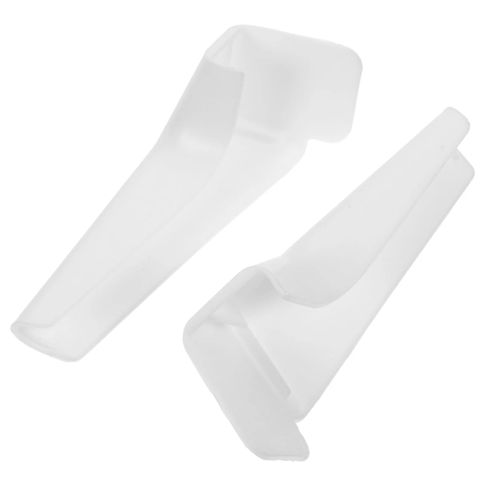 

2 Pcs Gutter Nozzle High Efficiency Drainage Extended Spout PVC Tents Track Downspout Anti Clogging Roof Water