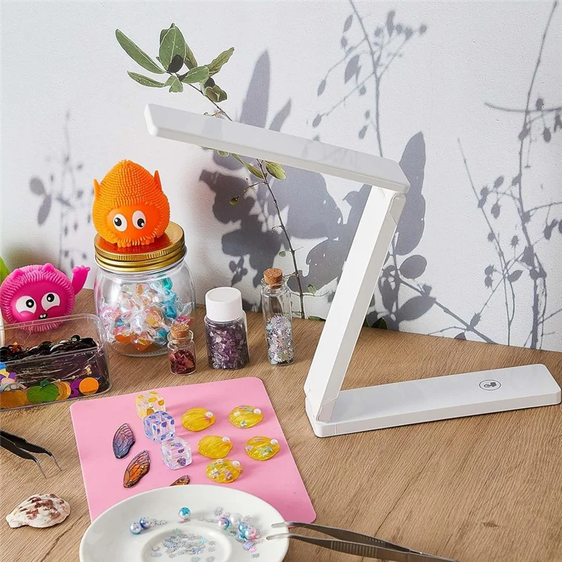 

SOFT-UV Light Forresin Curing Foldable UV Resin Light Beads Large Lamp Formolds, Jewelry Making, DIY Crafts A