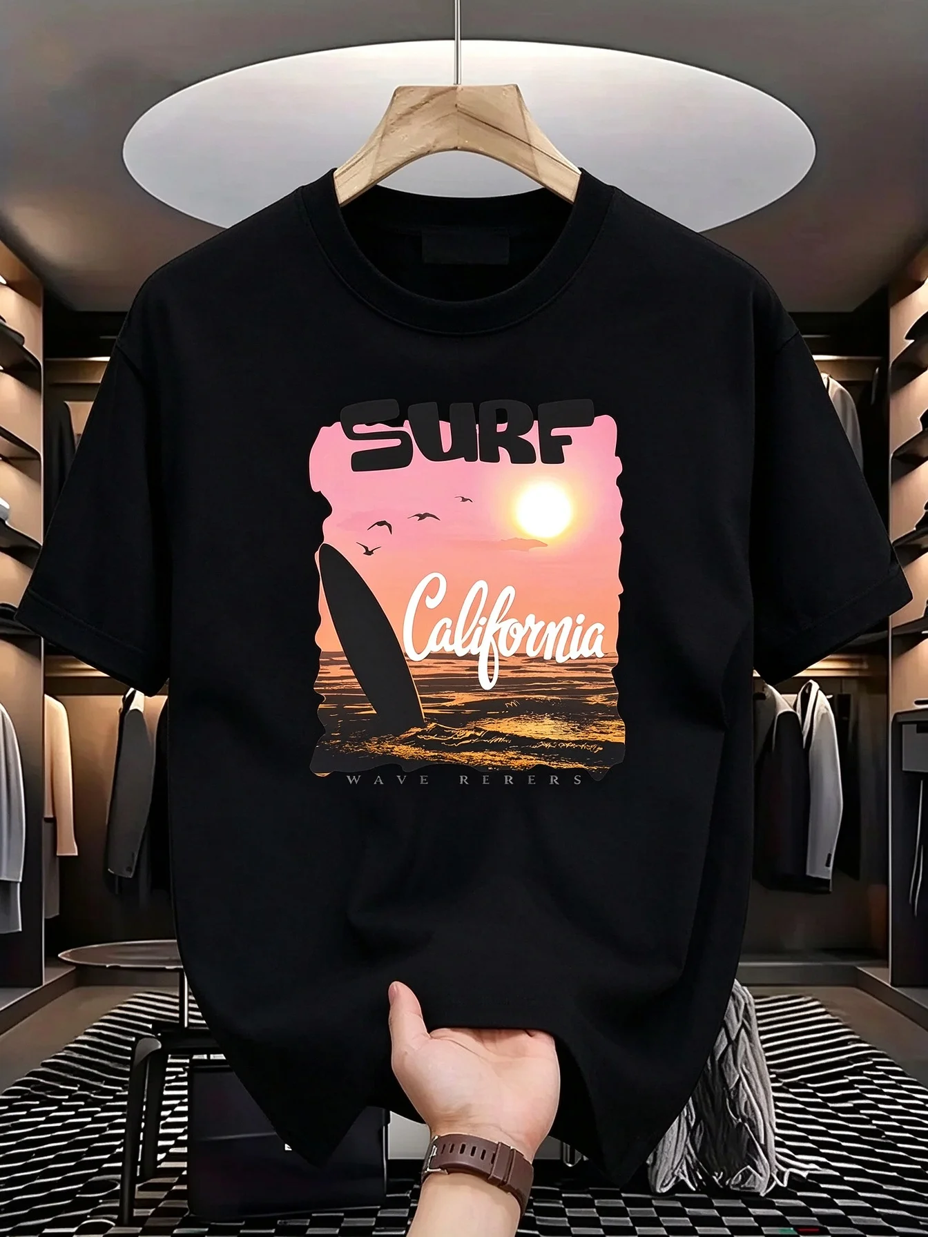 Men's  T-Shirt Short Sleeve 