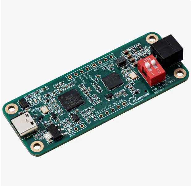 USB to 10BASE-T1S Ethernet Adapter 10Mbps Single Pair Automotive Network with PLCA for LAN8670 8671 8672