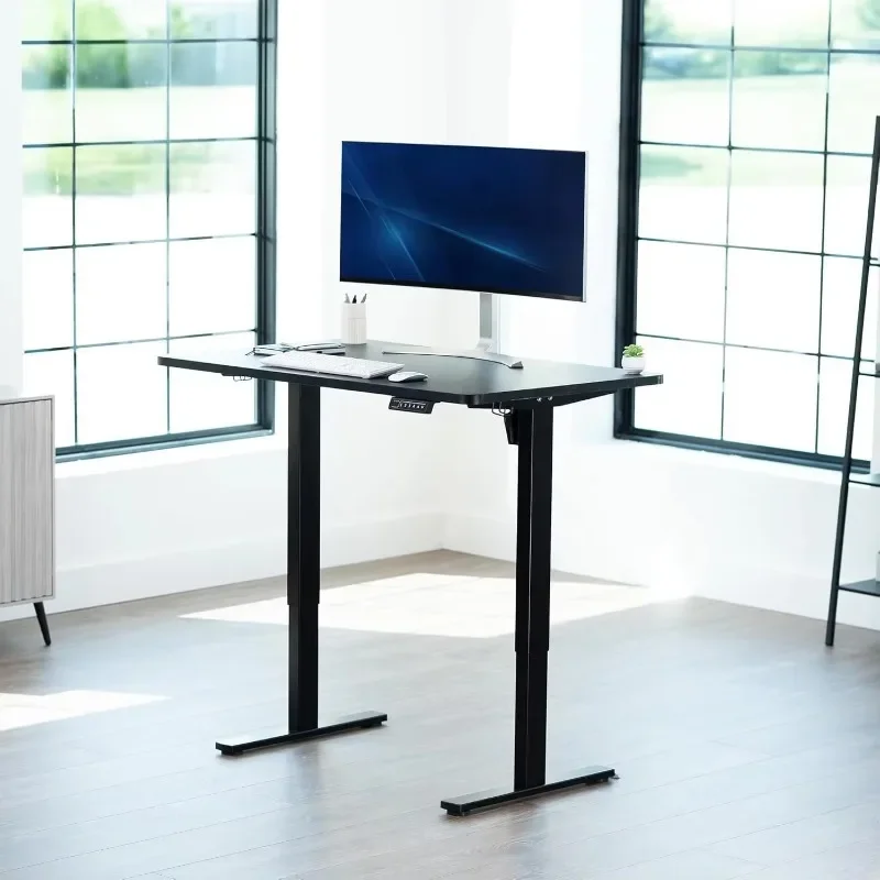【2026】Wholesale OEM ODM Single Motor Computer Standing Table Ergonomic Smart Electric Height Adjustable Sit Stand Lifting Desk B