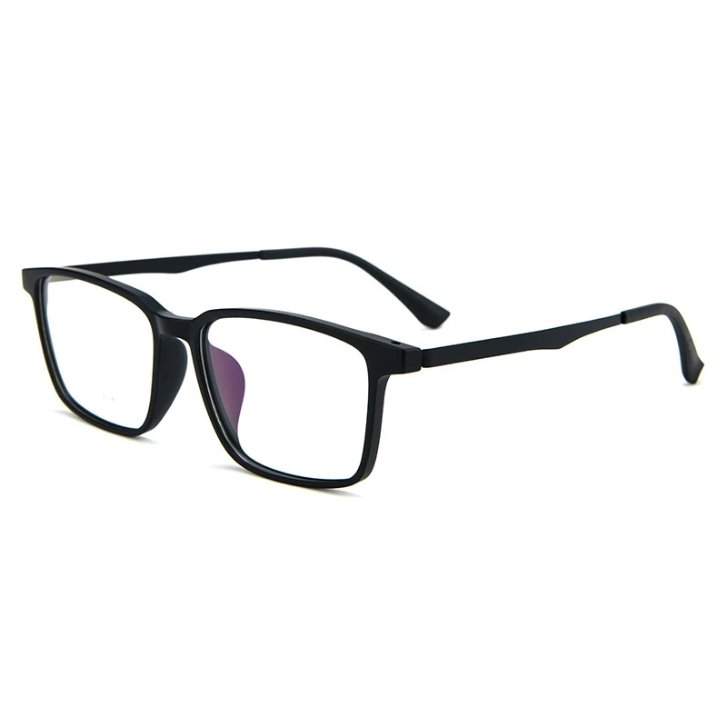 XBORA Herren-Business-Lesebrille aus TR90-Titanlegierung mit Anti-Blaulicht, brechungsstarke Leistung + 25 bis + 400, individuell verschreibungspflichtige Myopie 4
