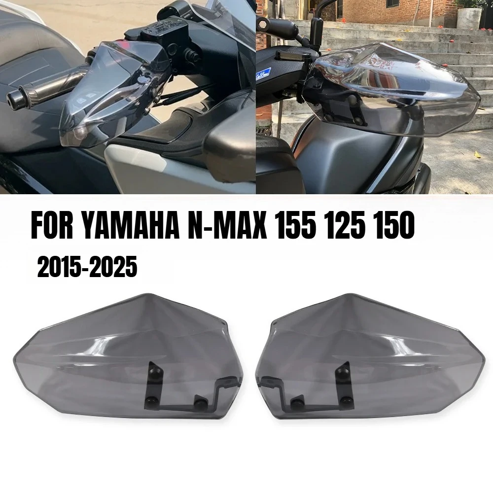 Motorcycle Handguards Handlebar for YAMAHA N-MAX 155 125 150 2015-2025  Handle Guards Protector Bar Hand Shields Wind Shield Kit