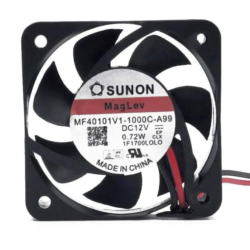 New CPU Fan for SUNON MF40101V1-1000C-A99 4010 12V 0.72W Silent Cooling Fan