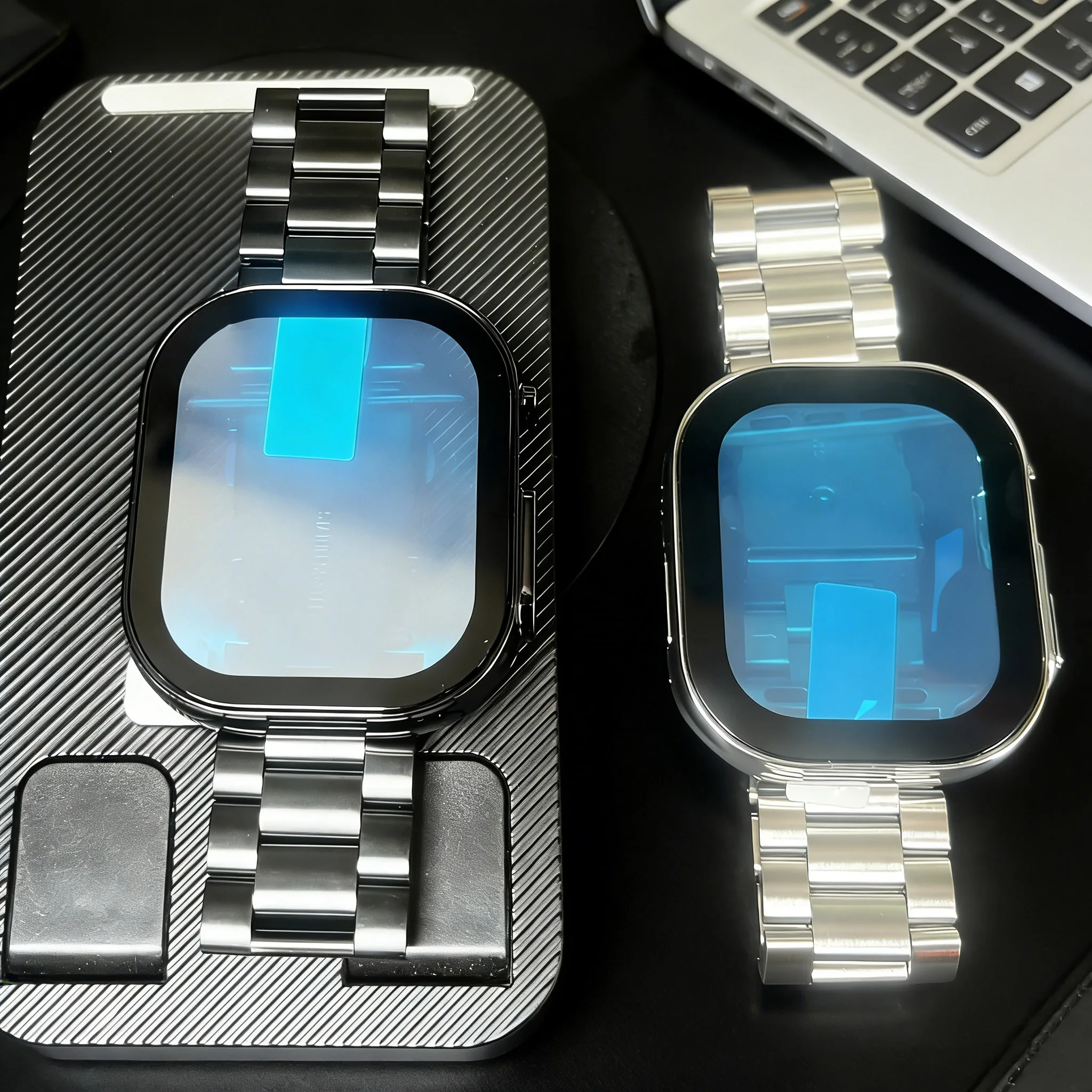 Gehäuse+Armband für Apple Watch Ultra 3 49mm 40mm 44mm 45mm 41mm Edelstahl-Armband Correas iwatch Serie 6/7/8/9