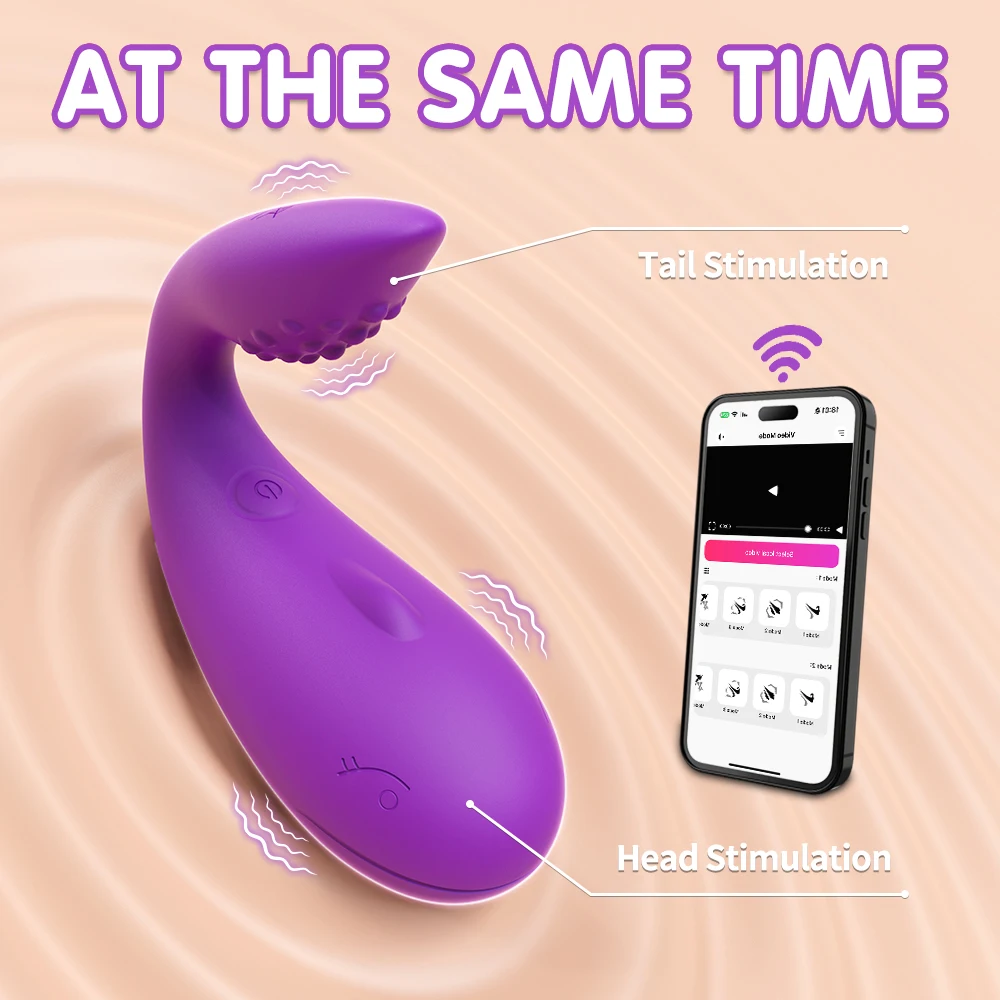 Vibromasseur sans fil Bluetooth pour point G, stimulateur clitoridien pour femmes, culotte vibrante portable, œuf vibrant, sextoy vibrant pour adultes_voghion.com