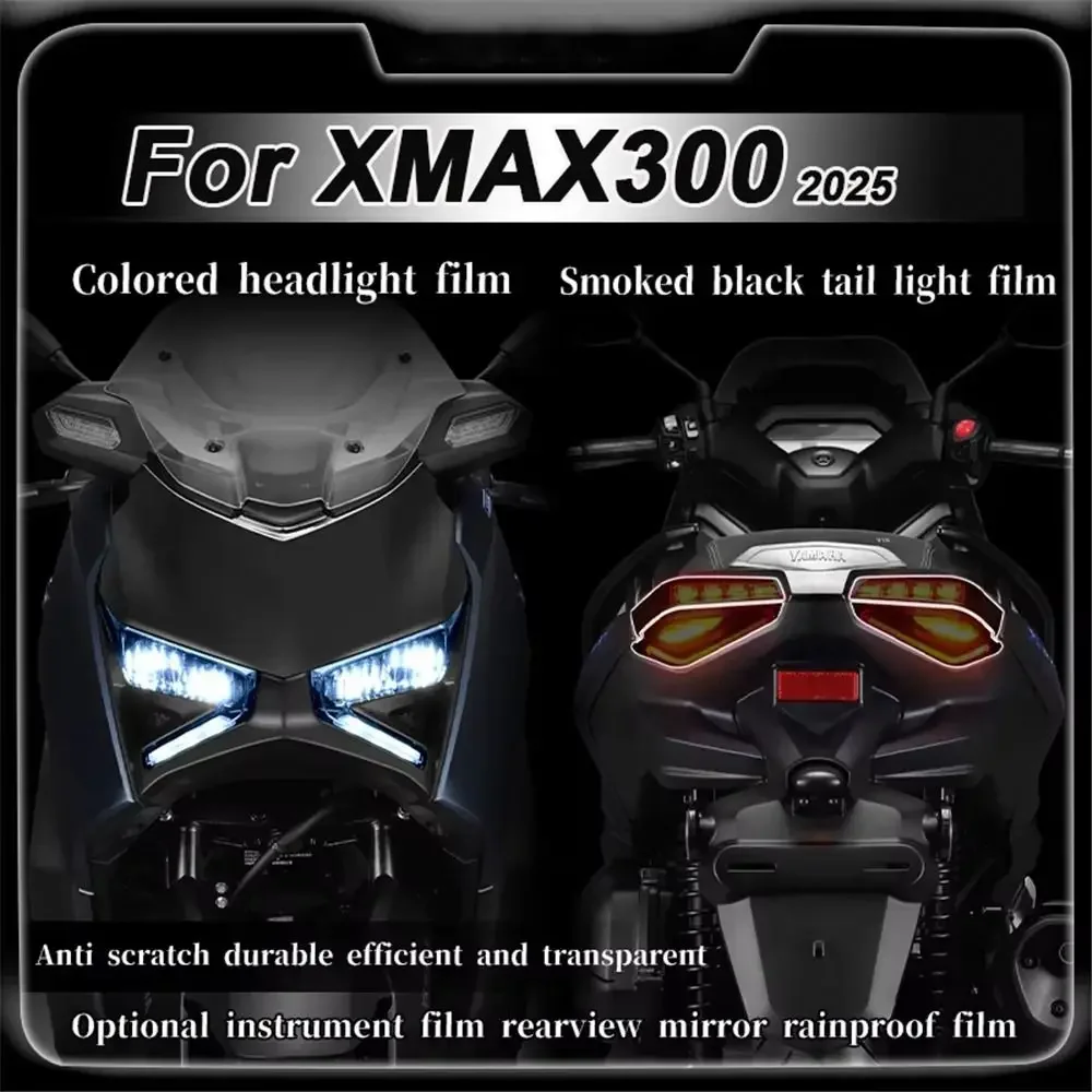 

TPU Instrument Protection Film Scratch Protection Rainproof Dashboard Protection Film Screen Protector for Yamaha XMAX300 2025