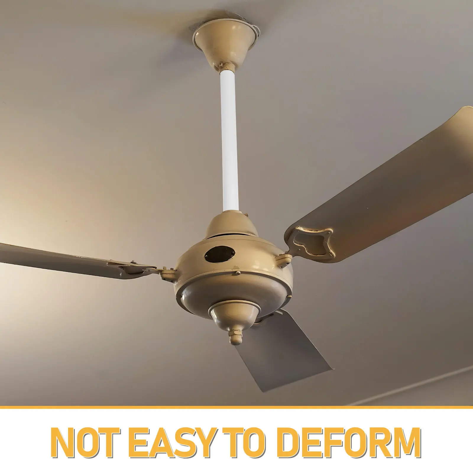 Ceiling Fan Extension Rod Metal Downrod For Ceiling Fans Modern Replacement Parts For Home Deco Secure Installation Long Lasting