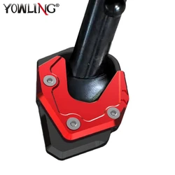 혼다 CB750 호넷 XL750 TRANSALP XL 750 2022-2023-2024 오토바이 킥스탠드 익스텐션 풋 사이드 스탠드 확대기 패드 플레이트