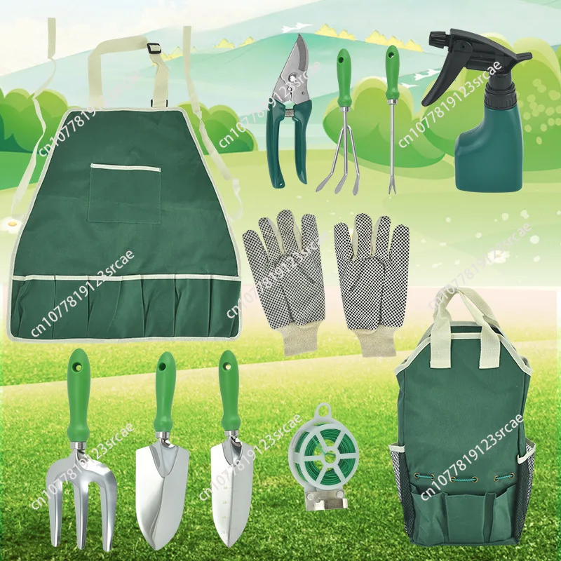 Planting Outdoor Combination Stainless Steel Gardening Vegetable Combination Sand Digging Supplies Tools Garden Set