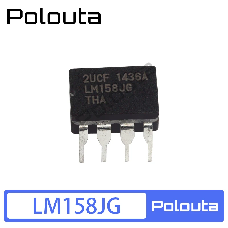 2 Pcs LM158JG CDIP-8 Ceramic In-line Dual Operational Amplifier IC Electric Acoustic Components Arduino Nano Integrated Circuit