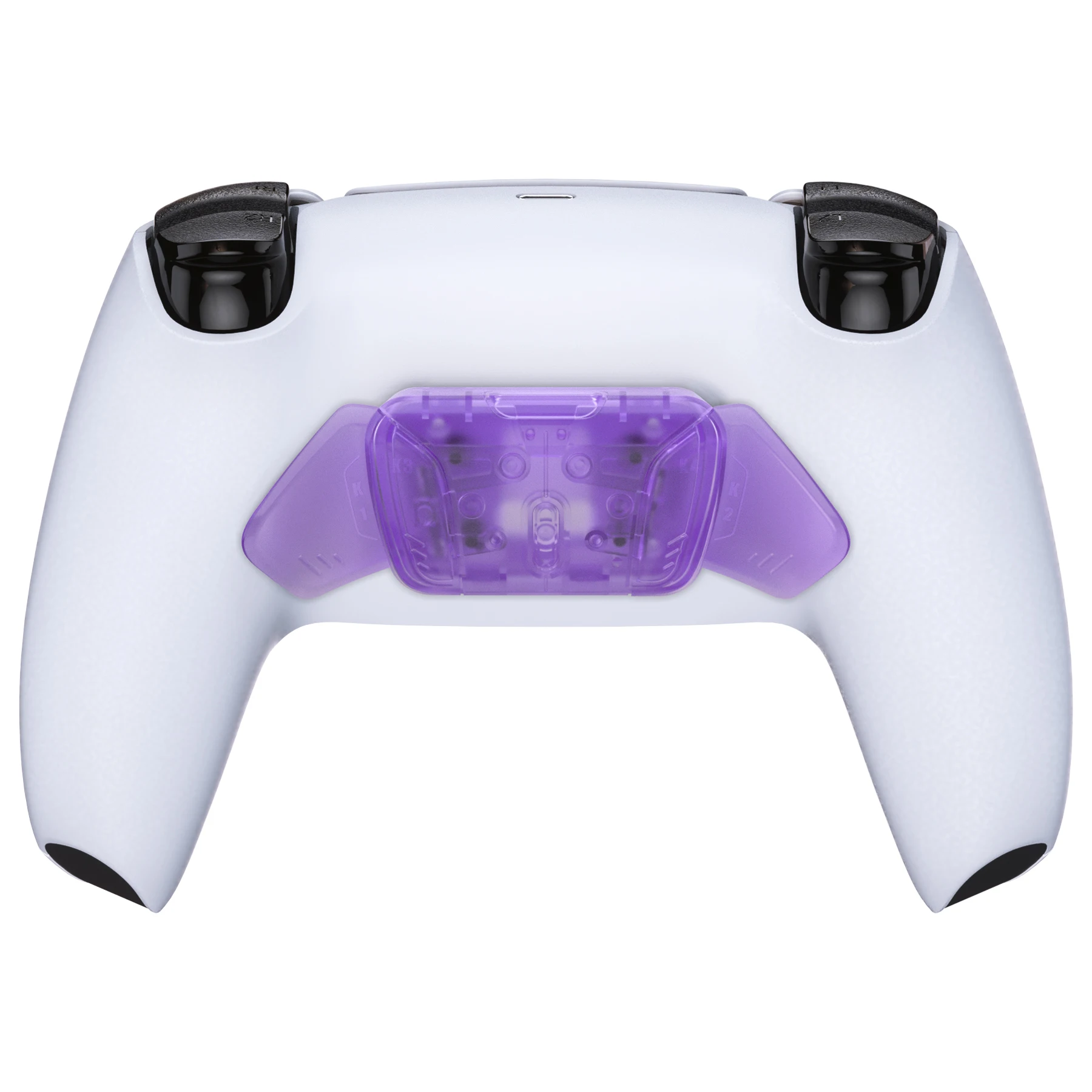 eXtremeRate Replacement Redesigned K1 K2 K3 K4 Back Buttons Housing Shell for ps5 Controller, RISE4 Remap Kit - 19 colors