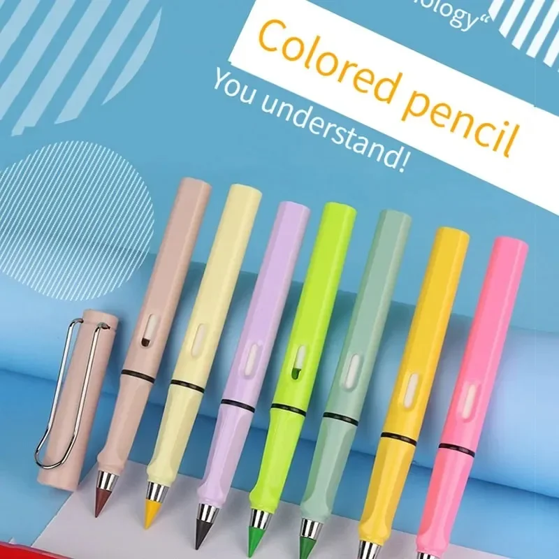 New Technology Unlimited Writing Pencil No Ink Novelty Pen Art Sketch Painting Tools Kid Gift School Supplies Stationery